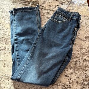 Free People High Rise Fitted Bootcut Jeans